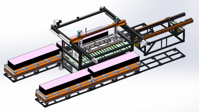 शंघाई ट्रेंटफार ट्रांसफार्मर स्वचालित रेडिएटर विनिर्माण लाइन 3