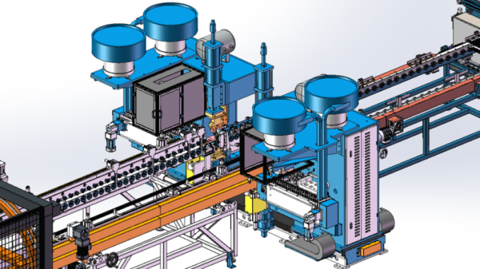 शंघाई ट्रेंटफार ट्रांसफार्मर स्वचालित रेडिएटर विनिर्माण लाइन 16