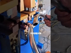 नामित भार अवधि कूपर लेपित सतह के साथ बट वेल्डिंग मशीन